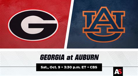 georgia vs auburn on the radio|georgia vs auburn prediction.